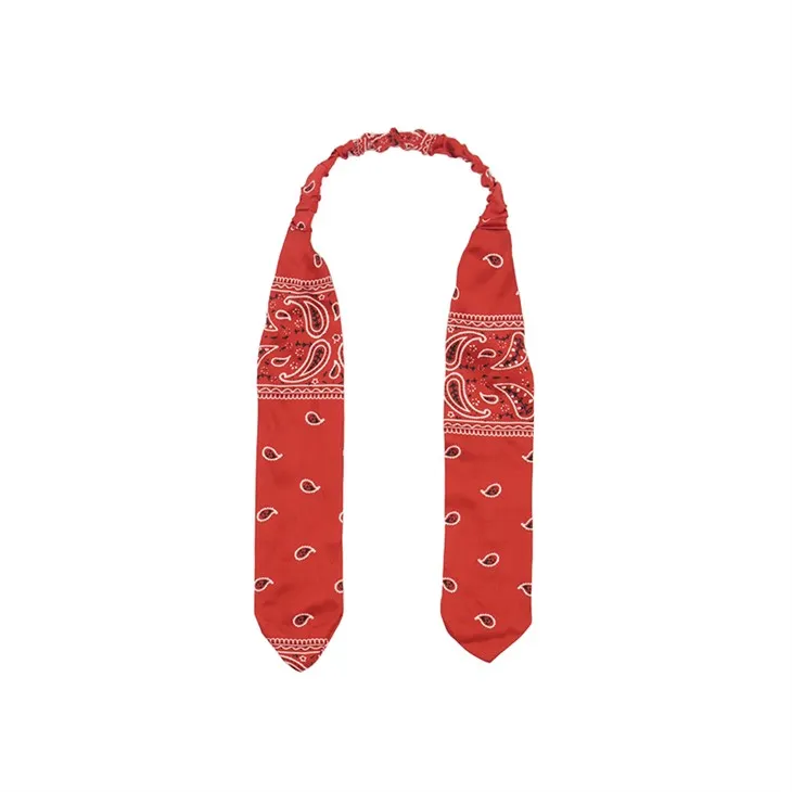 Jaskrawoczerwone szaliki poliestrowe