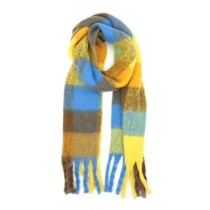 Szalik w kolorze ombre